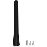 Antenne Auto Universal Kurz Autoantenne mit Verstärker für alle Modelle Kfz Antenne für AM & FM Empfang Hochwertigem DAB Antenne Stilvollem Design und Starker Mini Auto Antenne Dach, Schwarz