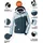 KILLTEC Damen Funktionsjacke KSW 26 WMN SKI JCKT, 48, in Blau hell eisblau