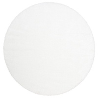 Home Affaire Hochflor-Teppich »Malin«, rund, Uni-Farben, leicht glänzend, besonders flauschig durch Mikrofaser, weiß