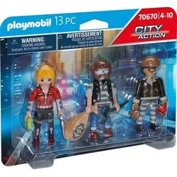 PLAYMOBIL 70670 Figurenset Ganoven