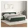 vidaXL Boxspringbett 180 x 200 cm Dunkelgrün