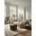 KADIMA DESIGN Sitzhocker Echtleder 39 x 41 x 39 cm Braun