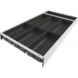Blum Ambia-Line Besteckeinsatz 574 mm Stahl seidenweiß/oriongrau matt