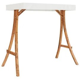 vidaXL Schaukelgestell Creme 3-Sitzer