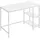 VASAGLE Schreibtisch 100 cm x 75 cm x 50 cm Weiß