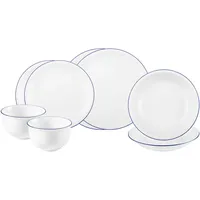 SELTMANN WEIDEN Compact Blaurand Einsteiger-Set 8-tlg. Weiß