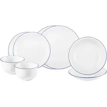 SELTMANN WEIDEN Compact Blaurand Einsteiger-Set 8-tlg. Weiß