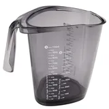 Dr. Oetker Messbecher 1 l Transparent-Grau