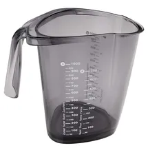 Dr. Oetker Messbecher 1 l Transparent-Grau