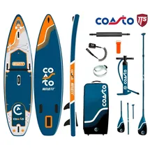 Coasto Nautilus 11,8 SUP Board  aufblasbar Blau
