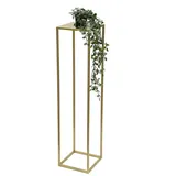 DanDiBo Ambiente Blumenhocker 100 x 24 x 24 cm Gold