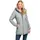 Knuffelwuff Damen Übergangsjacke Brooklyn hellgrau 36