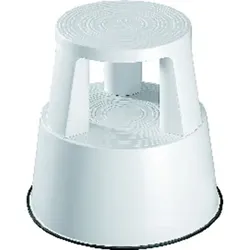 Rollhocker Step Kunststoff, lichtgrau - lichtgrau