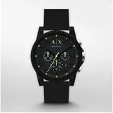 Giorgio Armani Armani Exchange Herren Quarz-Chronograph Uhr mit Armband AX1344