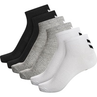 hummel Hmlchevron 6-pack MID CUT Socks - Weiß - 10