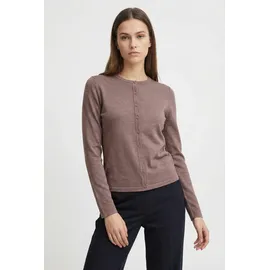 St Tropez A8661 MilaSZ R-Neck Cardigan Braun XXL