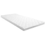 matratzen discount Komfortschaumtopper T6 100 x 200 cm, Höhe 6 cm, Härtegrad H3