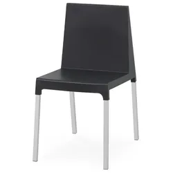 20er-Pack INCA-Terrassenstühle Schwarz