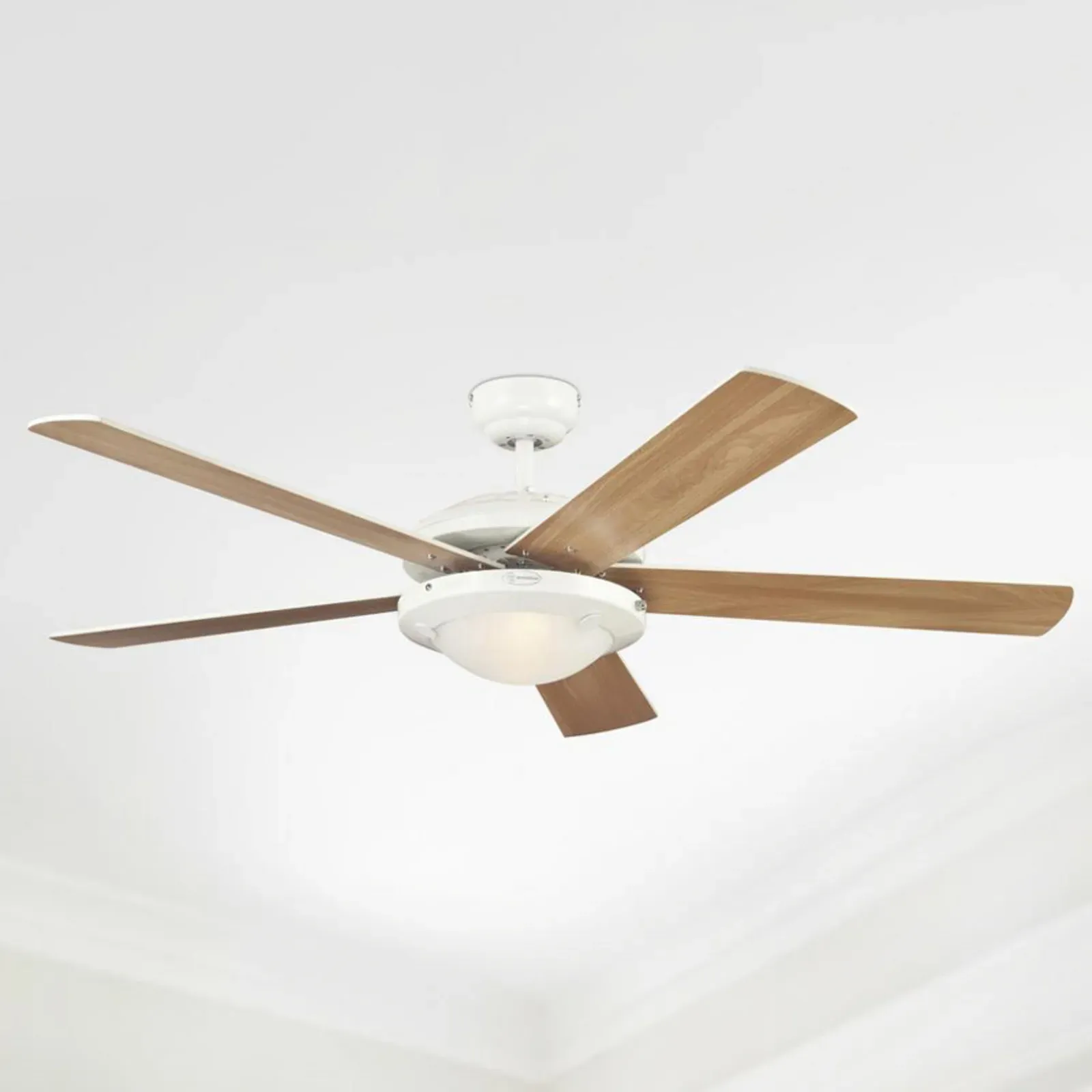 Comet 2 Deckenventilator mit Licht Holz leise - Westinghouse Westinghouse, COMET, Holz, für Wohnzimmer, Holz, Modern - 38