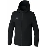 Erima Team Trainingsjacke mit abnehmbaren Ärmeln schwarz L
