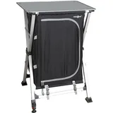 Brunner Campingschrank Azabache LS Cross Square Grau