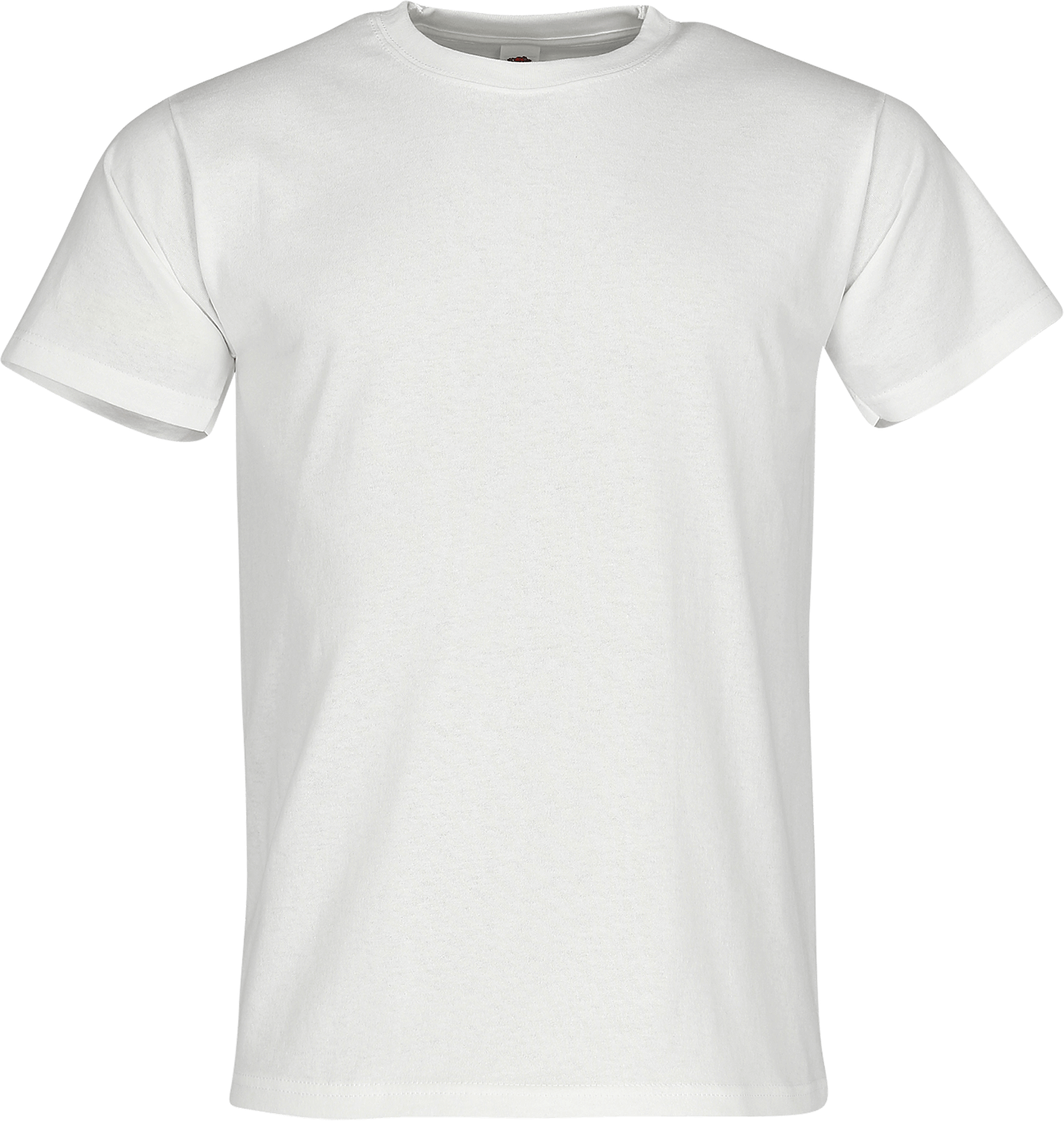 HEAVY T - Herren T-Shirt mit Rundhalsausschnitt, weiß, XL