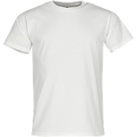 HEAVY T - Herren T-Shirt mit Rundhalsausschnitt, weiß, XL