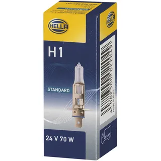 Hella Glühlampe Heavy Duty - 24V - 70W - Sockelausführung: P14,5s - Schachtel - Menge: 1