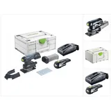 Festool RTSC 400-Basic Akku Rutscher 18 V 80 x 130 mm Brushless + 1x Akku 3,0 Ah + Ladegerät + Systainer