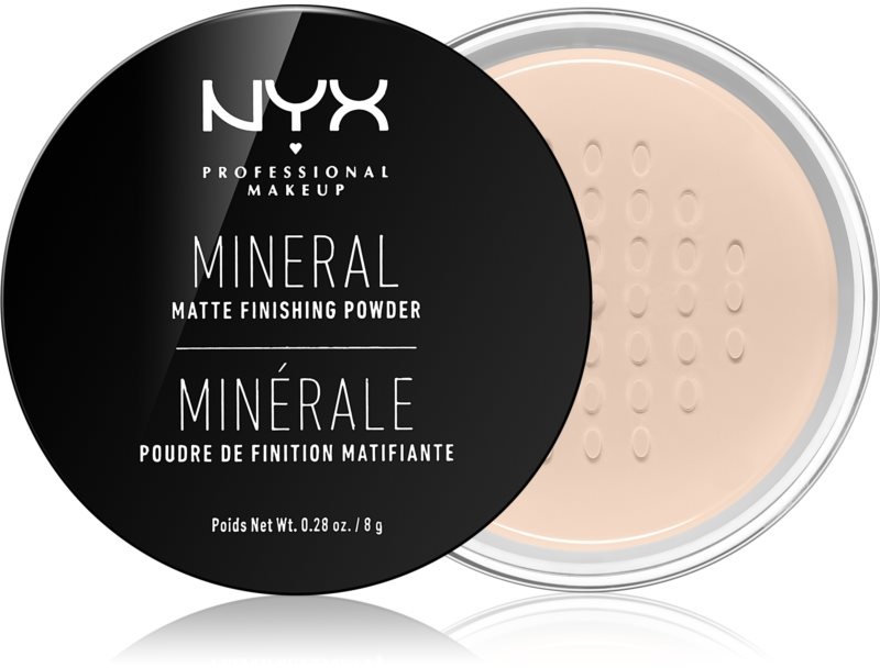 NYX Professional Makeup Mineral Finishing Powder Mineralpuder Farbton Light/Medium 8 g