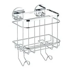 Wenko Wandkorb Edelstahl Turbo-Loc