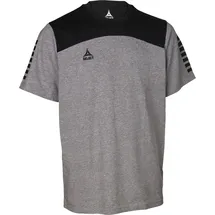 Select Oxford T-Shirt grau/schwarz 140
