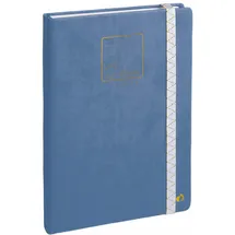 Quo Vadis 23798201NQ Life Journal 21 Notizbuch 2019 Lineatur Dot 1 Stück blaugrau: Life Journal Persönlicher Kalender