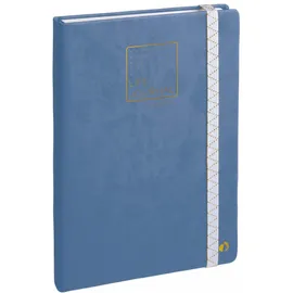 Quo Vadis 23798201NQ Life Journal 21 Notizbuch 2019 Lineatur Dot 1 Stück blaugrau: Life Journal Persönlicher Kalender
