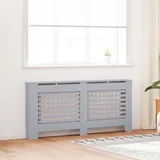 vidaXL Heizkörperverkleidung Anthrazit 172x19x81,5 cm MDF - Grau