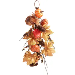 Kunstpflanze Autumn Orange/Braun/Grün