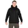Fox International Collection Sherpa Reißverschlusspullover - Black / Orange - 2XL