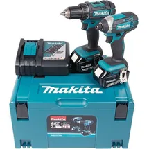 Makita DDF482 + DTD152 inkl. 2 x 4,0 Ah + Makpac 3