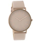 Oozoo Damen Armbanduhr Timepieces Analog Leder beige rosa D2UOC10820 - beige