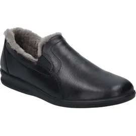 Josef Seibel Belfort 67 | Hausschuh für Herren | Schwarz - Schwarz