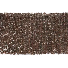 Mendler Windschutz 300 x 150 cm Braun Kunststoff