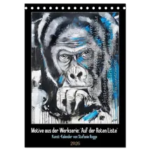 Calvendo Gemälde der Werkserie: Auf der Roten Liste (Tischkalender 2026 DIN A5 hoch), CALVENDO Monatskalender: Kunstkalender von Stefanie Rogge aus der neuen Werkserie (CALVENDO Kunst)