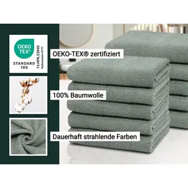 ZOLLNER Handtuchset 10-tlg. grau