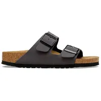 Birkenstock Arizona Birko-flor Nubuk Sandalen - Velvet Gray/Black - EU 42
