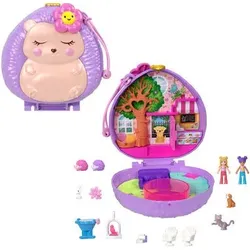 MATTEL HRD37 Polly Pocket Igel-Café Schatulle