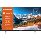 Grundig 40 VOE 64 Fernseher 40 Zoll (100 cm) LED TV, Google TV, Full HD, Dolby Digital, Magic Fidelity, Chromecast Built-in, Bluetooth, Smart TV, Sprachsteuerung, Schwarz