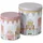 Mambocat Keksdosen Archie Ø 11 cm & 13,5 cm 2-tlg. Rosa