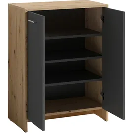 byLIVING Ben 63 x 83 x 35 cm anthrazit / anthrazit