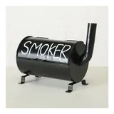 Boltze Aschenbecher Smoker Sturmaschenbecher aus Metall, 20x10 cm,