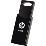 PNY HP v212w schwarz 64GB, USB-A 2.0 (HPFD212B-64 / HPFD212W64-BX)